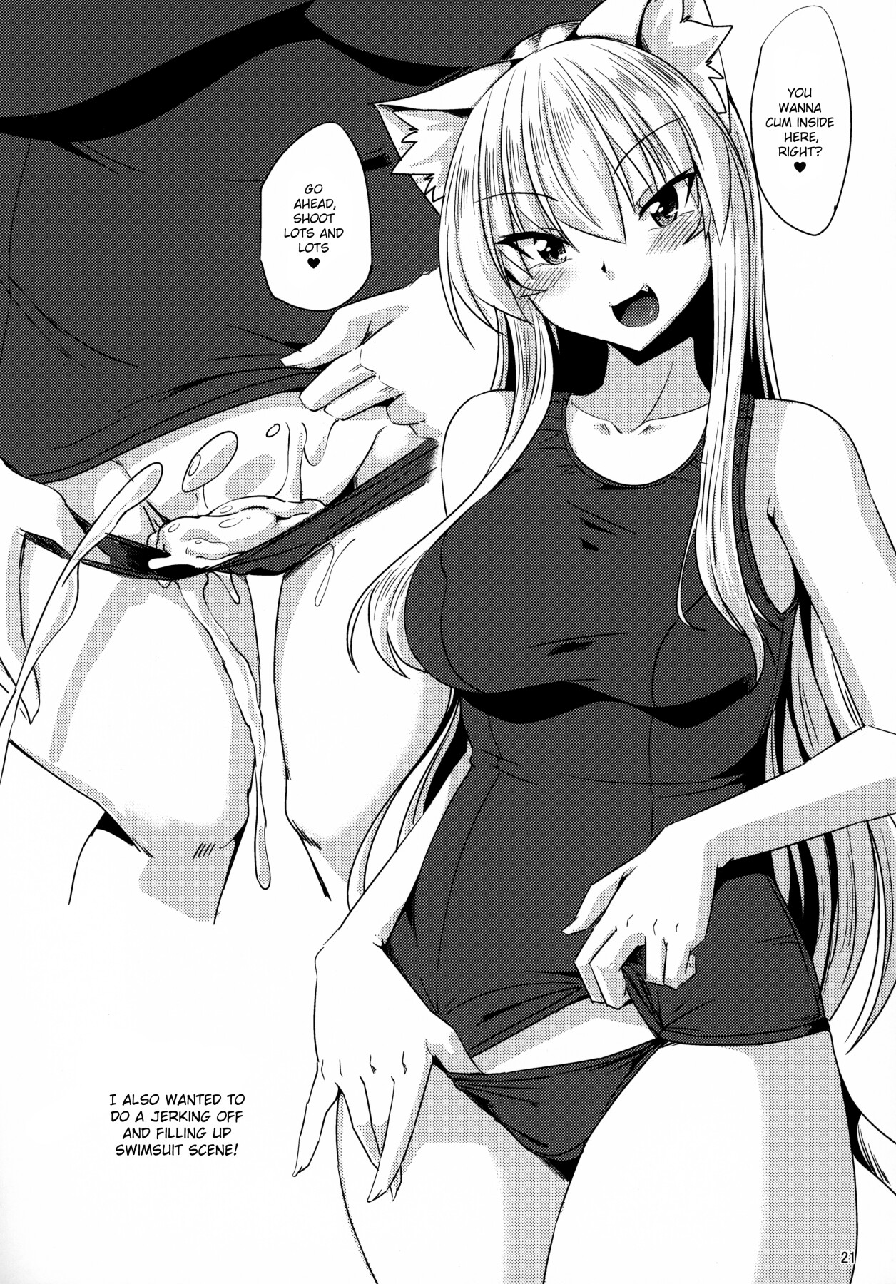 Hentai Manga Comic-Getting Wet And Sticky With a Cat-Eared Onee-san-Read-22